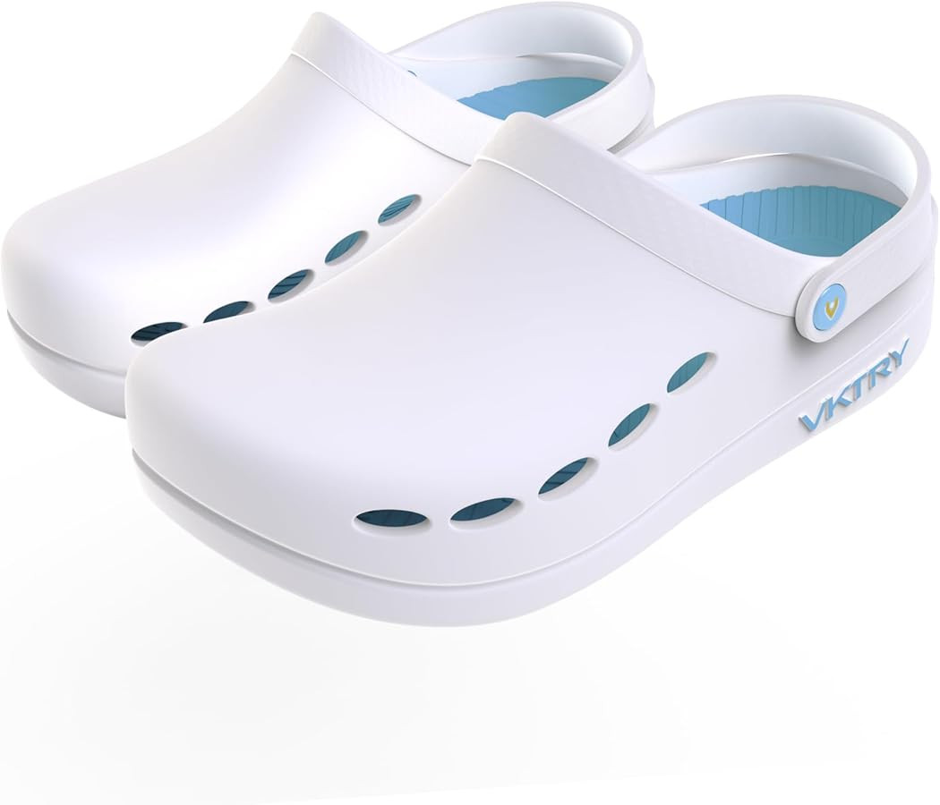 VKTRY Performance Recovery Clogs – Cushioned EVA with Carbon Fiber Stability | Rocker Sole, Ven... | Amazon (US)