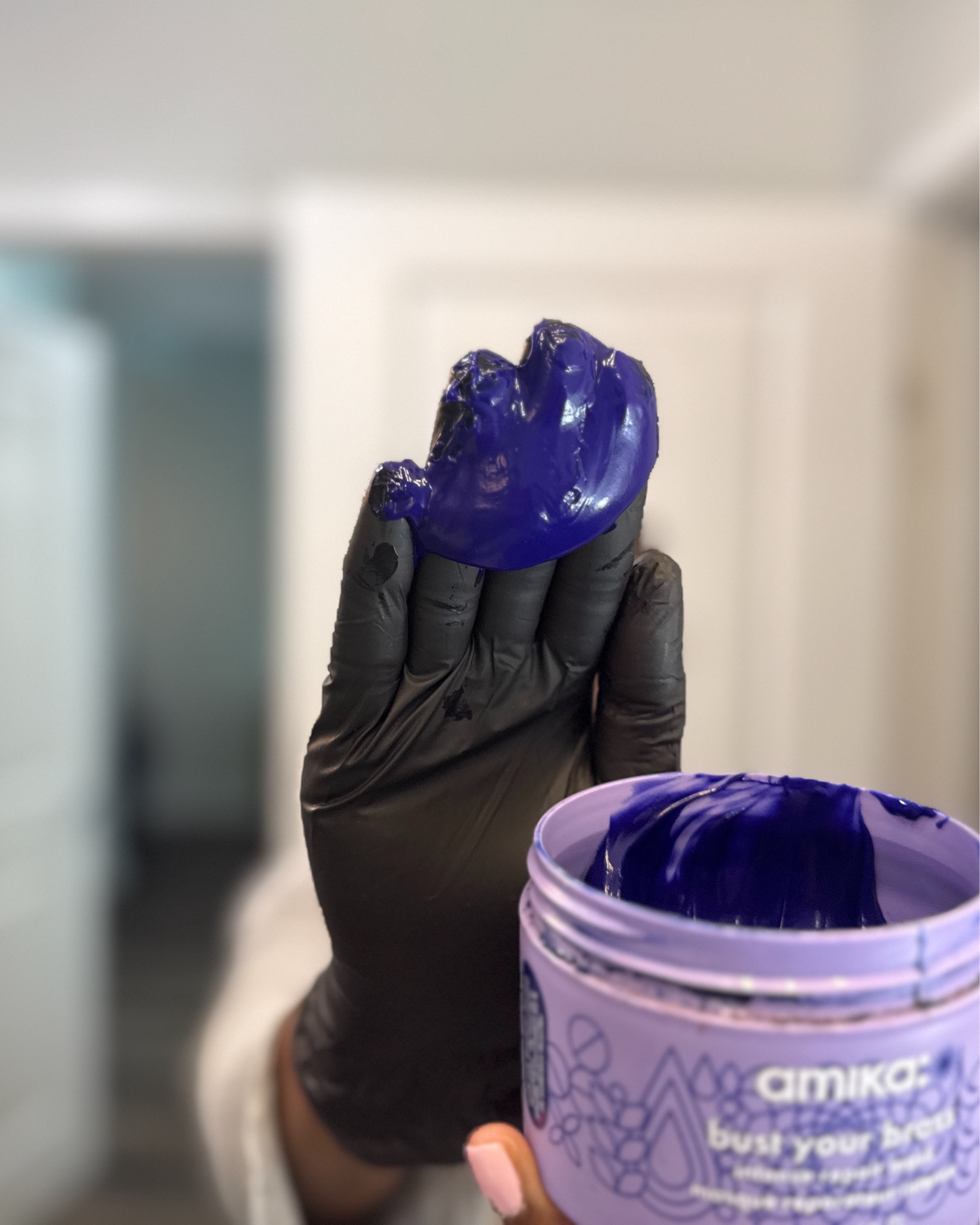 Self care hair day ❣️love my grey hair 

#LTKStyleTip #LTKOver40 #LTKBeauty