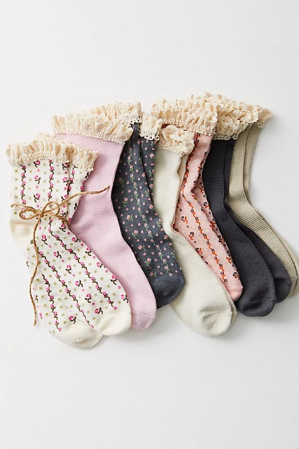 The Ultimate Sock Pack by Free People, Assort, One Size | Free People (Global - UK&FR Excluded)