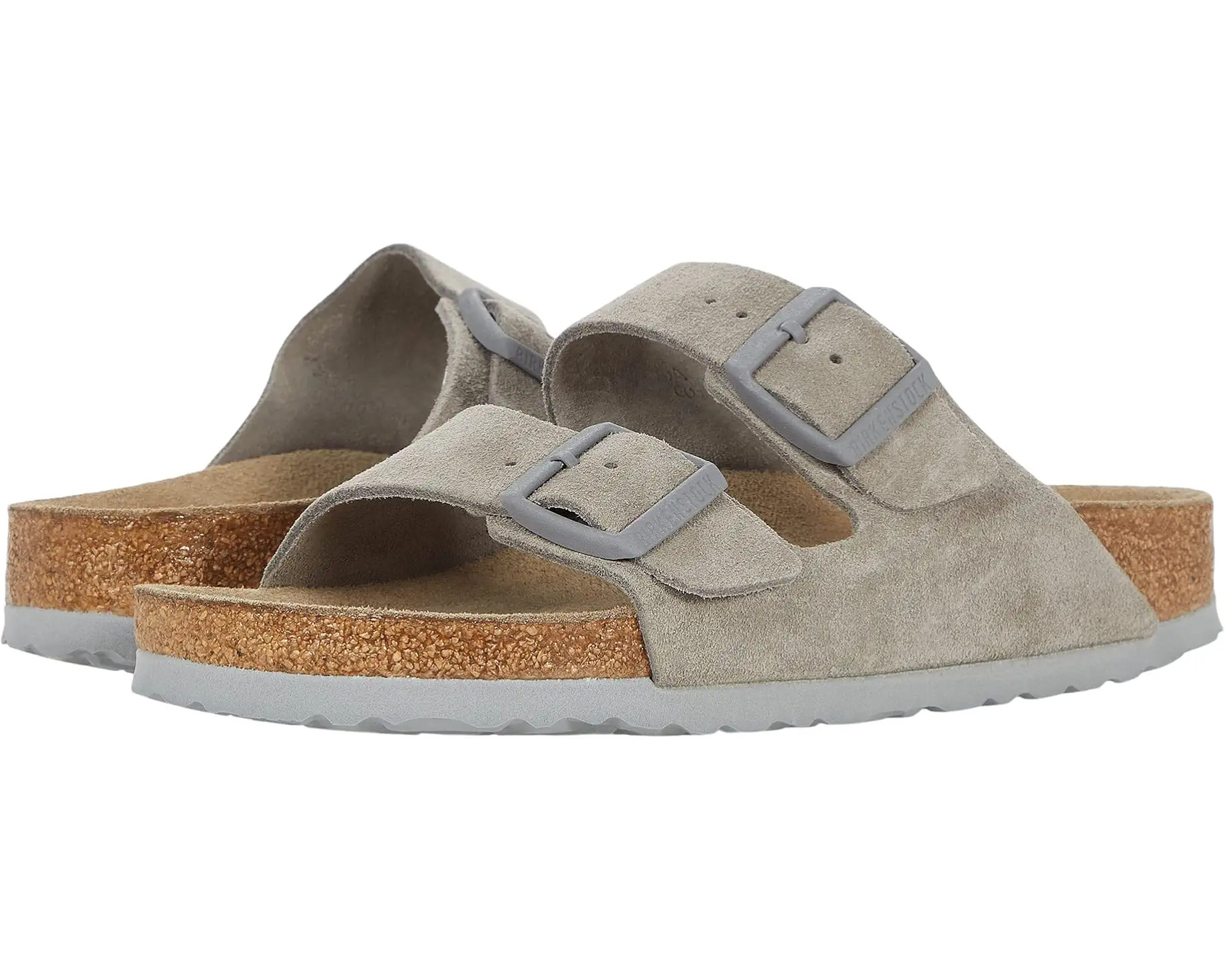 Birkenstock Arizona Soft Footbed  - Suede (Unisex) | Zappos