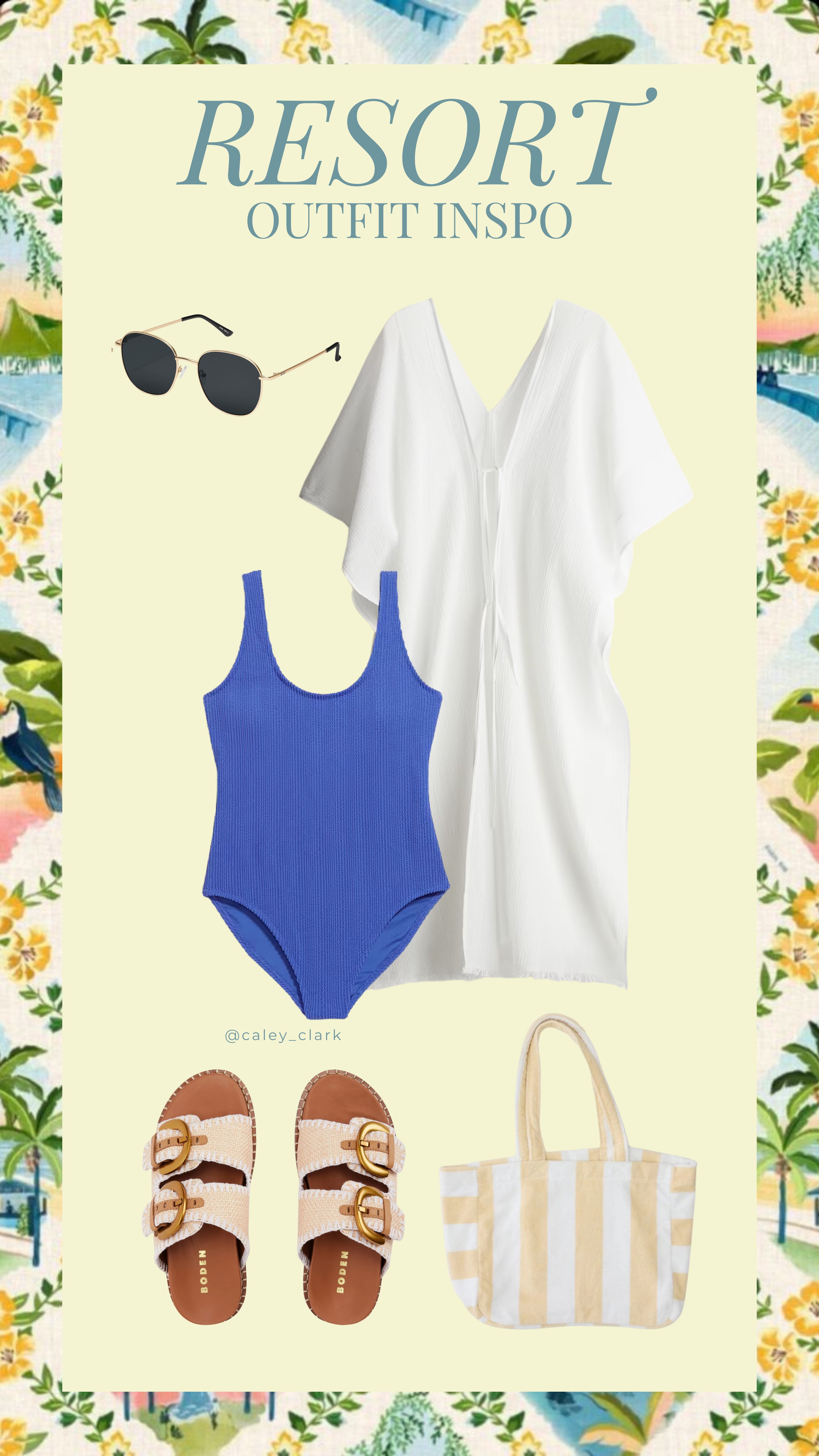 Resort wear outfit inspo for vacation! 🌺🏝️🐠 vacation swimsuits for pool or beach!

#LTKTravel #LTKSeasonal #LTKSwim