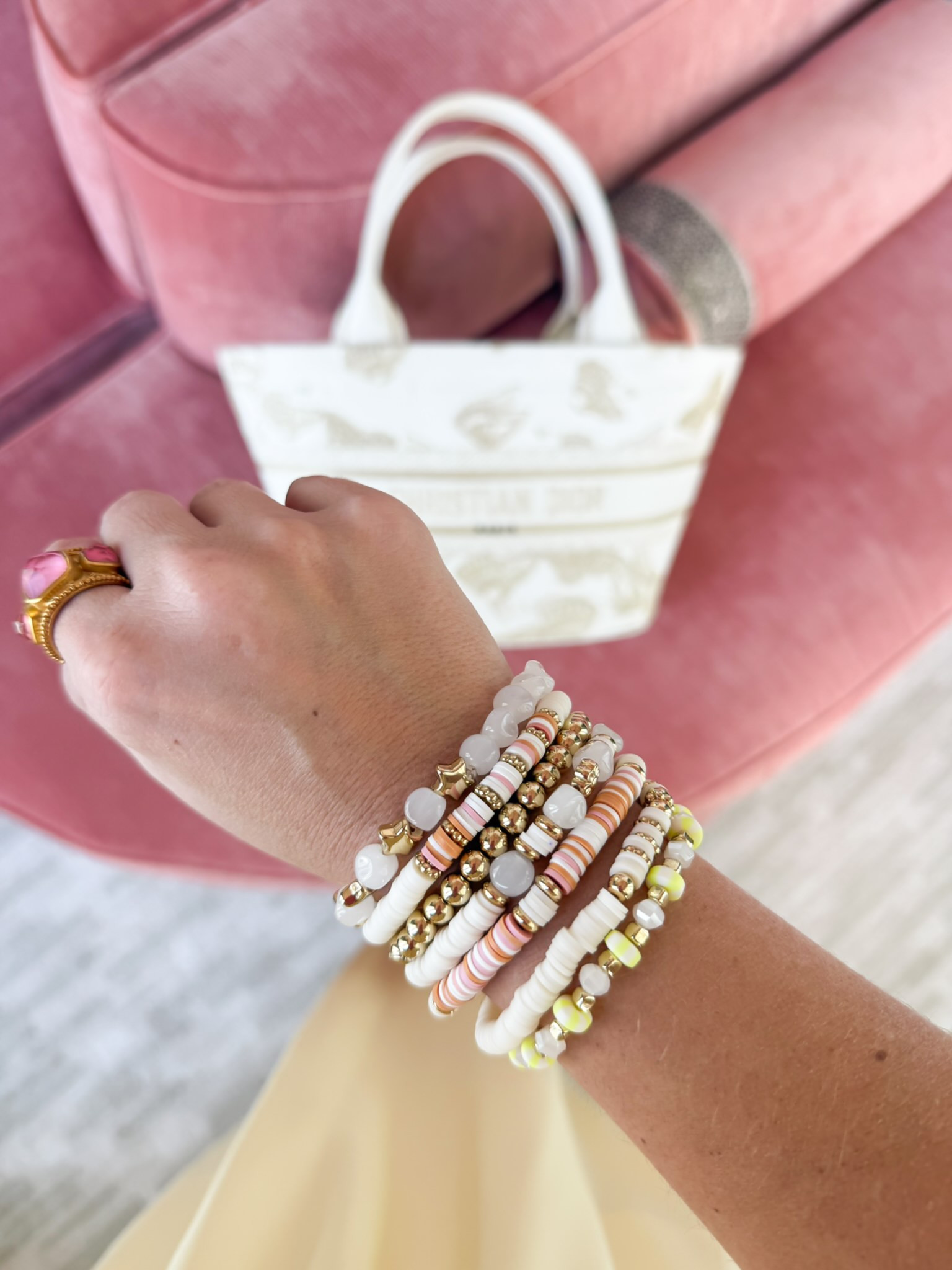 This bracelet stack is so good though  

#LTKootd #LTKgrwm
