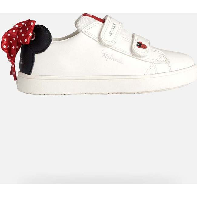 Kathe Minnie Mouse Bow Sneakers, White | Maisonette