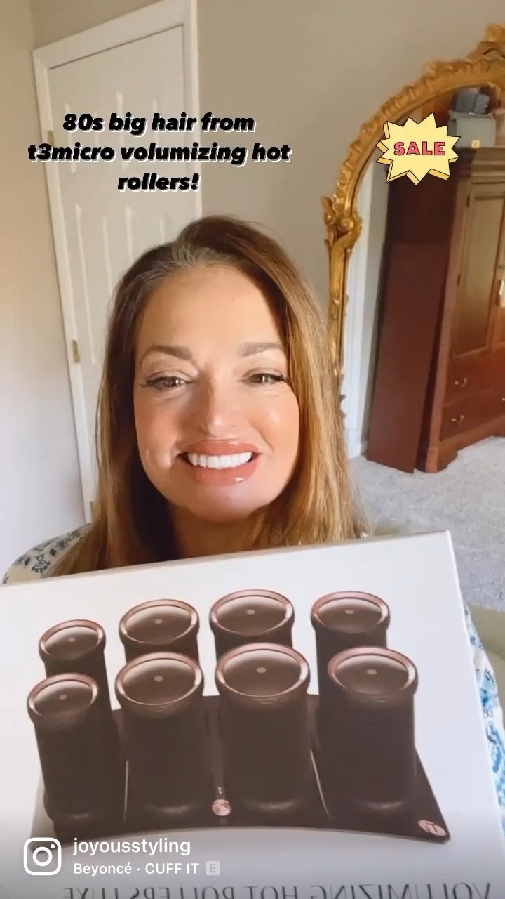 I love the beautiful volume from @t3micro T3 VOLUMIZING HOT ROLLERS LUXE

This reminds of the 80s super model hair.
Except the technology has improved dramatically!

T3 is having their friends and family sale starting today through 10/23 and everything is 20 percent off and no code needed!

I also love the curling wand trio and flat iron.
They have beautiful quality hair products.


For extraordinary volume, body and shine, this is how we roll. T3 HeatCore technology ensures fast heat-up and consistent heat transfer, while dual temperature settings deliver long-lasting style to all hair types. CoolGrip rollers with velvet flocking are easy to handle, making it a breeze to wrap. Includes 8 rollers in two sizes, crease-free clips to hold rollers in place, and a luxurious case for easy storage and travel.



#LTKHoliday #LTKstyletip #LTKtravel