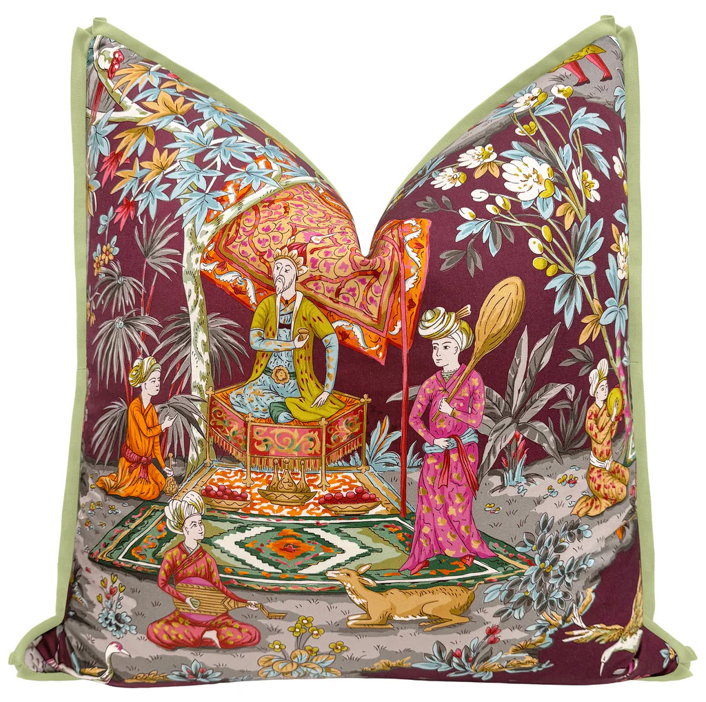 LODI GARDEN PRINT // PLUM | BRUNSCHWIG &amp; FILS | LITTLE DESIGN COMPANY