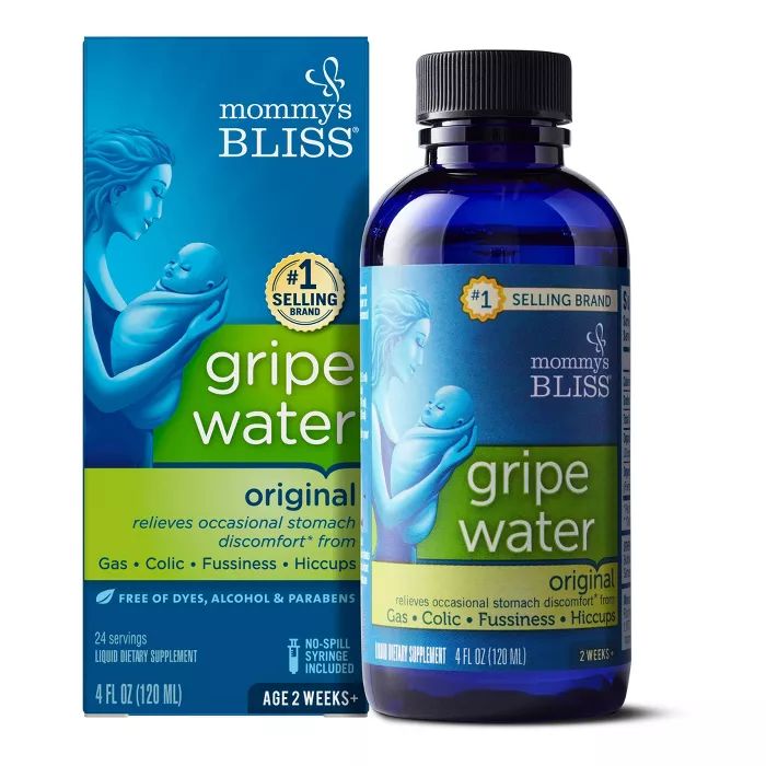 Mommy's Bliss Gripe Water for Babies with Gas, Colic or Stomach Discomfort - 4 fl oz | Target