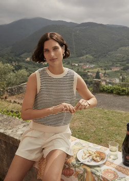 Knowles Textured Knit Vest | Varley US