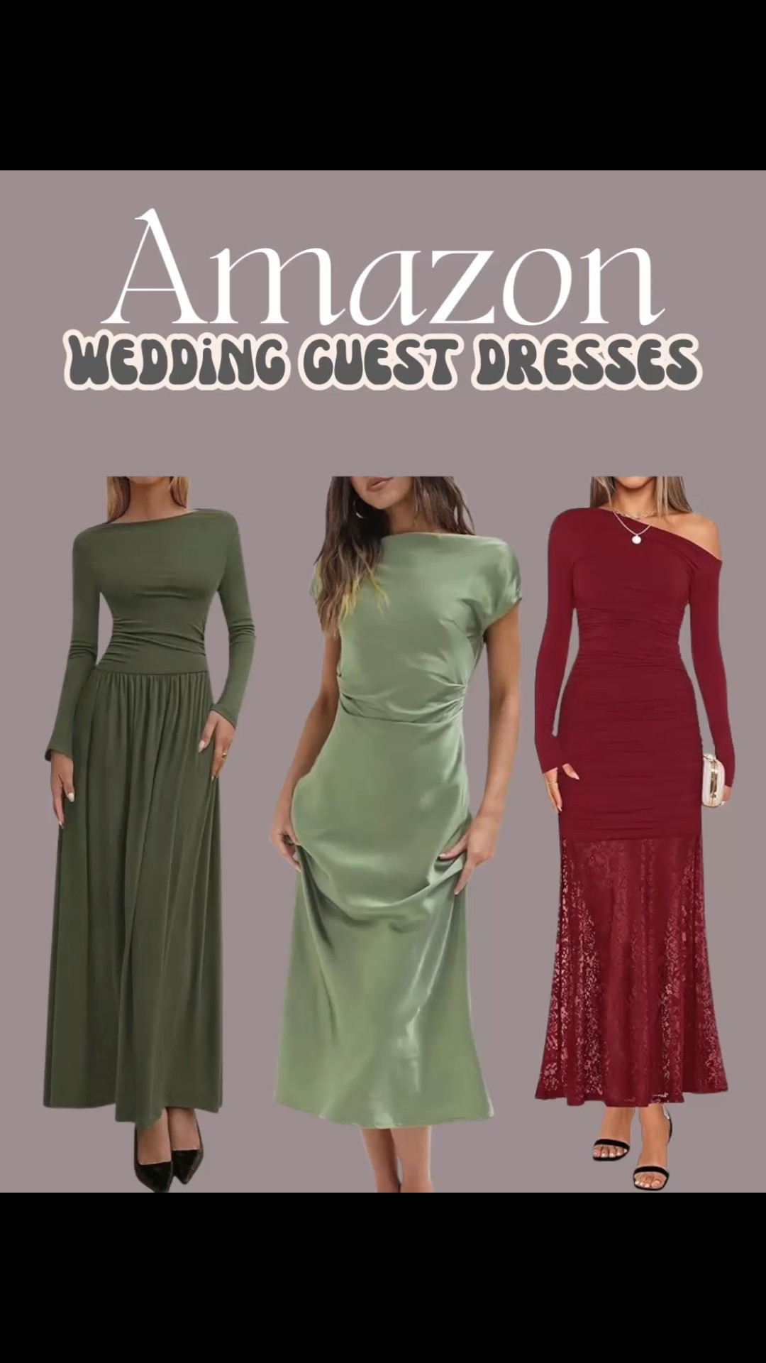 Holiday dresses from Amazon prime 

Amazon, Amazon dress, Amazon dresses, Amazon wedding guest dress, Amazon Christmas dress, fall fashion, cocktail dress, Christmas dress, seasonal dresses, formal dresses, holiday dress, holiday party dress, holiday party, Christmas party, Christmas party dress, wedding guest dresses, winter wedding guest dress, green dress, sequin dress, red dresses, bridesmaid dress, formal wear, cocktail dress, midi dress, short dress, mini dress, ruffles, satin
#dresses #holiday

#LTKParties 

#LTKHoliday #LTKWedding #LTKBump