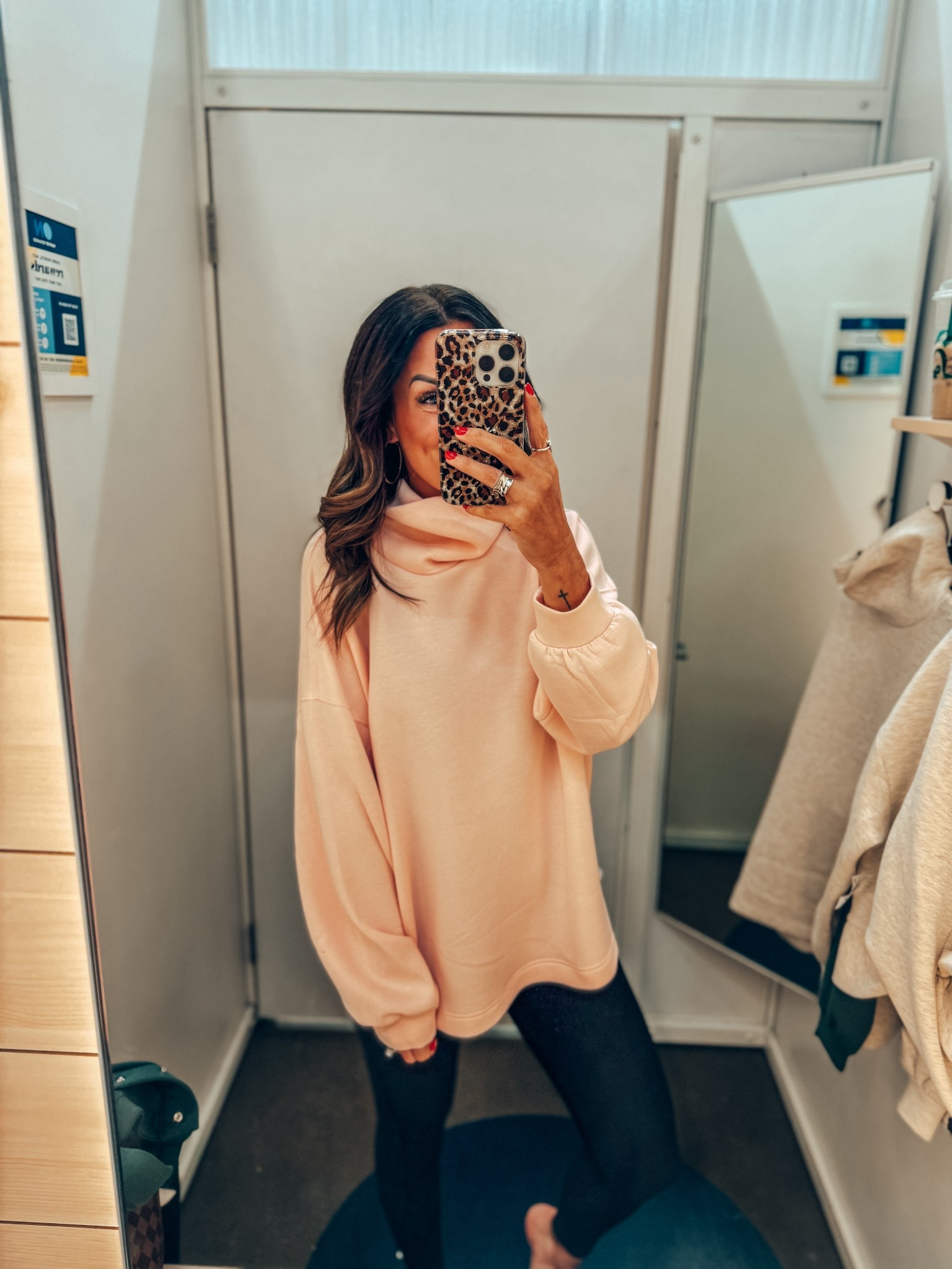 The coziest fabric from Old Navy, wearing a small, has a natural oversized fit! The fabric is bounce fleece, it doesn’t wrinkle, and hangs so well! 

#LTKootd #LTKgrwm #LTKSeasonal