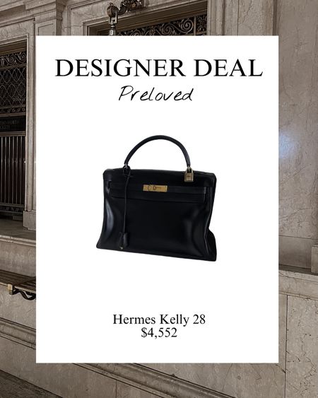 Vintage Hermes Kelly 28 under $5000! Do not miss out on this great find!

#LTKstyletip #LTKitbag