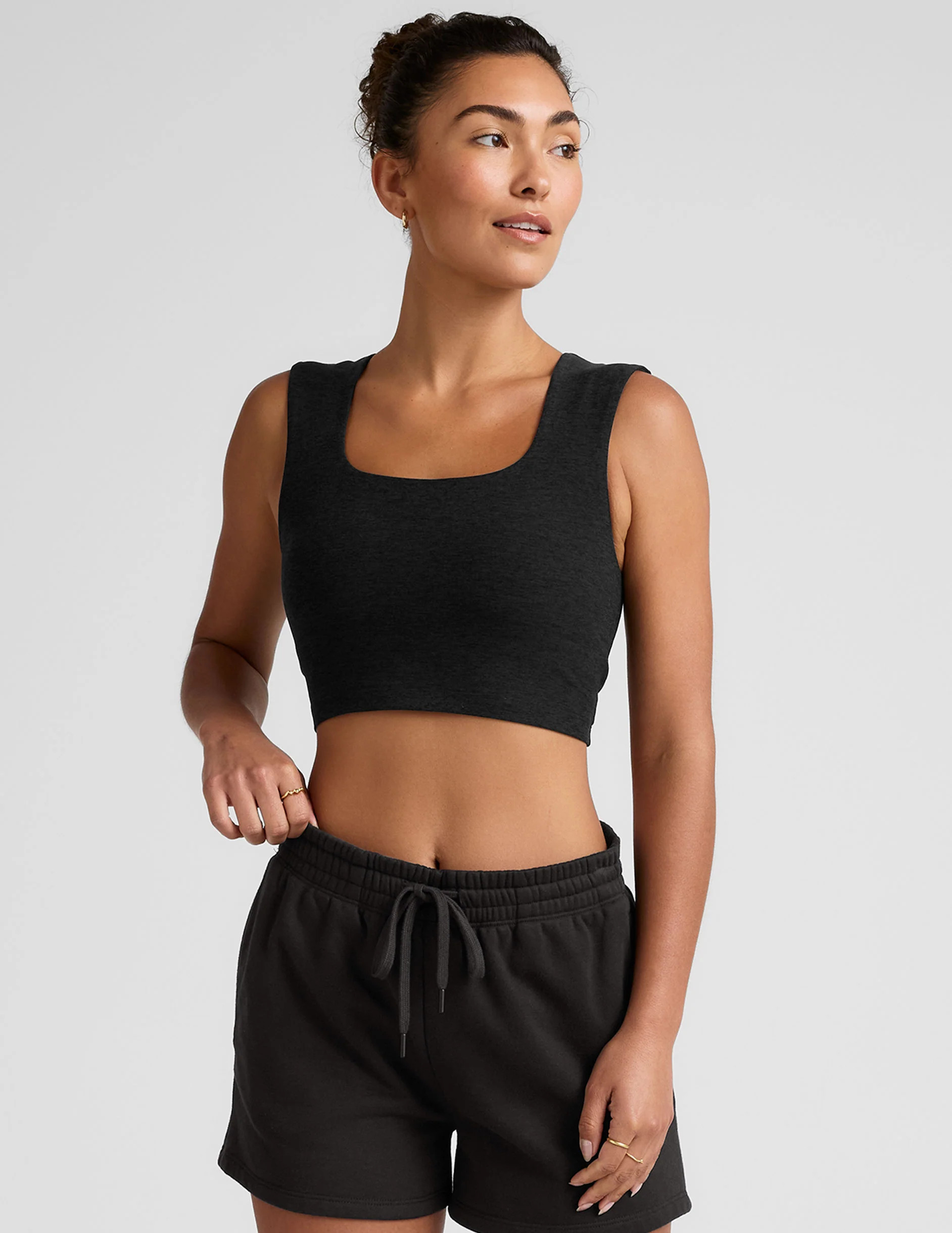 Spacedye Square Up Cropped Tank | Beyond Yoga | Beyond Yoga