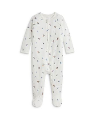 Ralph Lauren Polo Boys' Polo Bear Cotton Footed Coverall - Baby | Bloomingdale's Ralph Lauren Kid... | Bloomingdale's (AU)