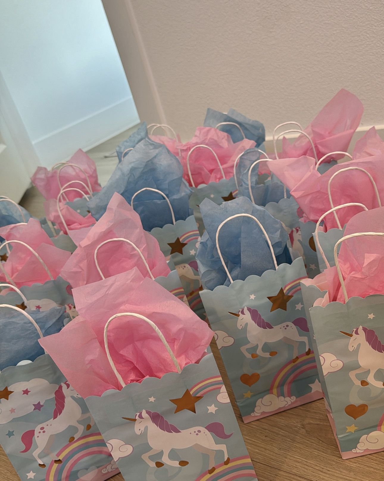 Birthday Party Favor Bags 🦄 Tatum is turning 4 and we had so much putting these together! 

#birthday #birthdayparty #four #party #kids #unicorn #girl 

#LTKParties #LTKKids #LTKWatchNow