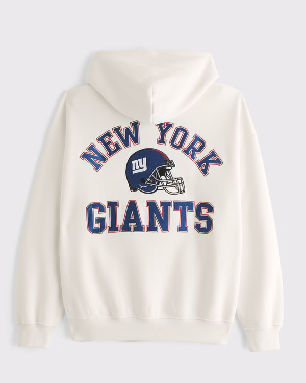 NFL New York Giants Graphic Popover Hoodie | NFL | Abercrombie.com | Abercrombie & Fitch (US)