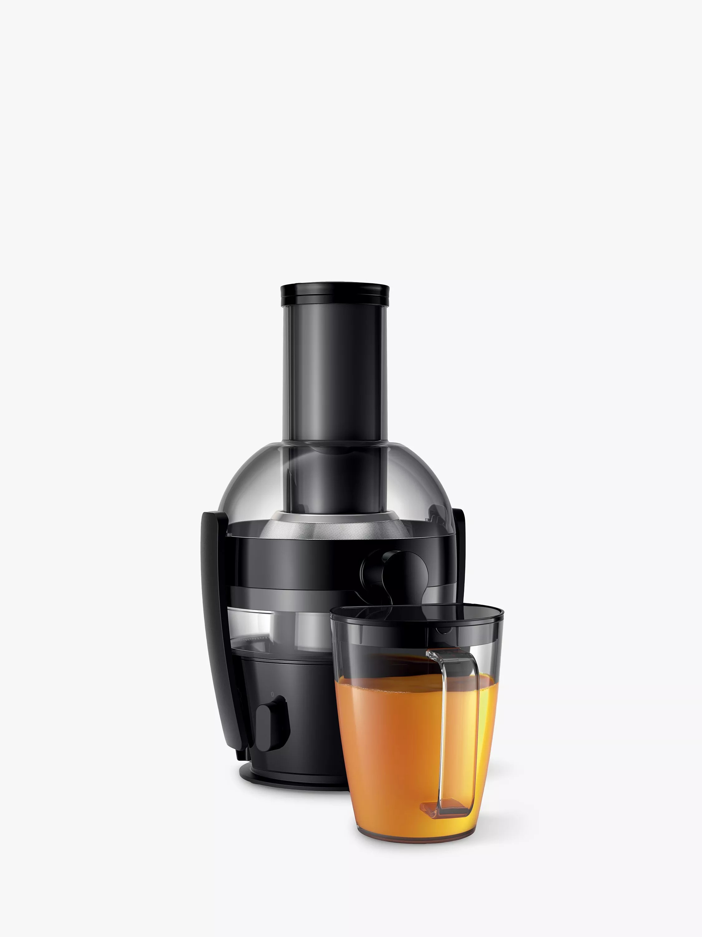PhilipsHR1855/70 Juicer, Black/Silver | John Lewis (UK)