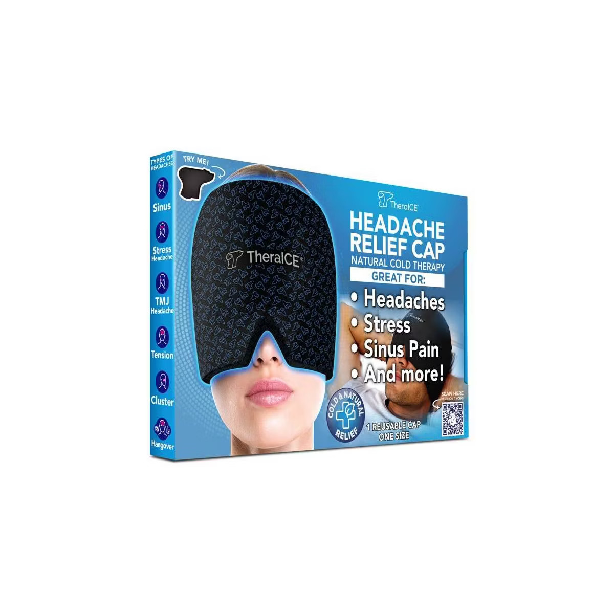 TheraICE Headache Relief Cap - One Size | Target