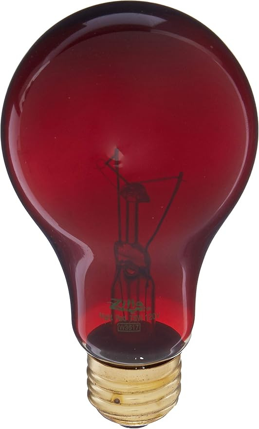 Zilla Incandescent Bulb, Night Red Heat, 75 Watt (3 Pack) | Amazon (US)