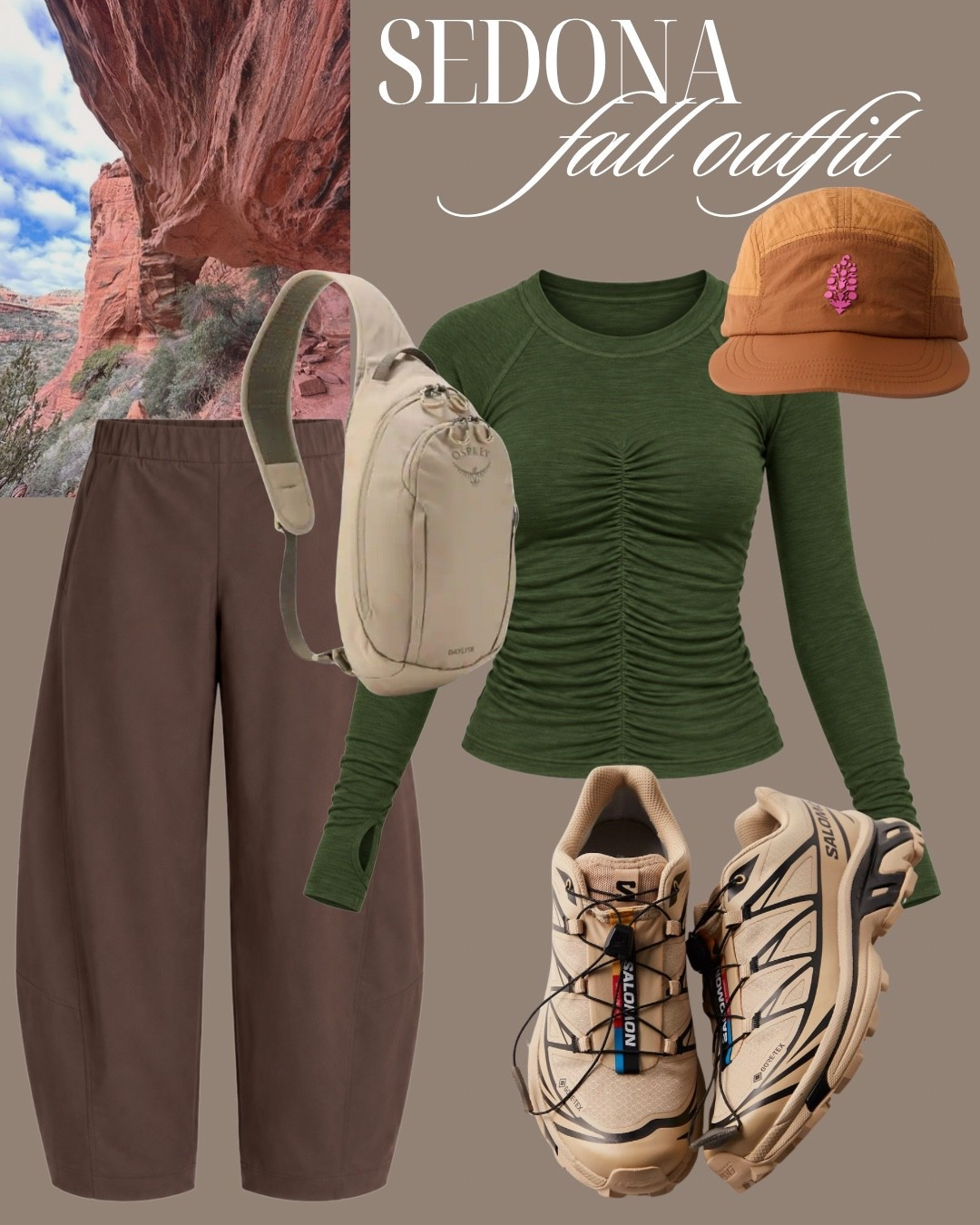 Fall hiking outfit @Ruti @Salomon