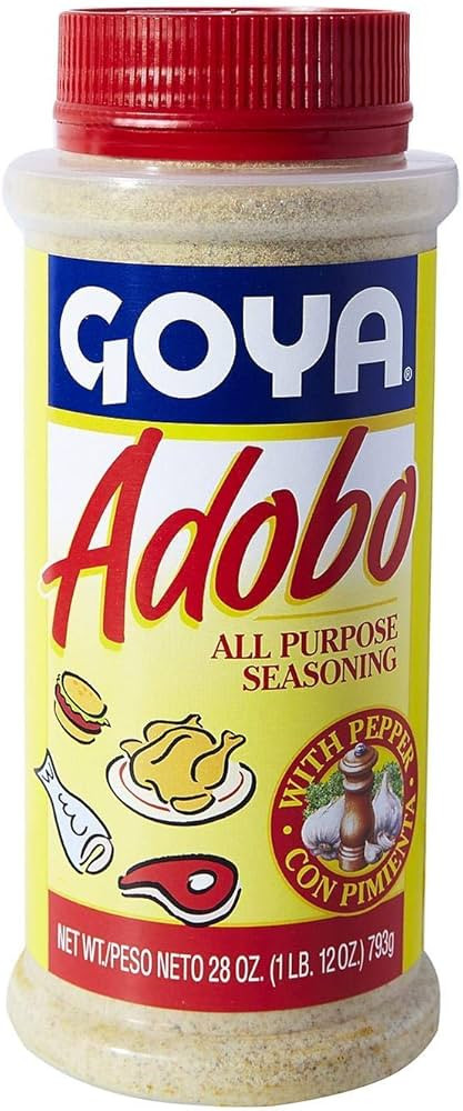 Goya Adobo All Purpose Seasoning with Pepper Extra Large 28 oz Shakeable Canister | Amazon (US)