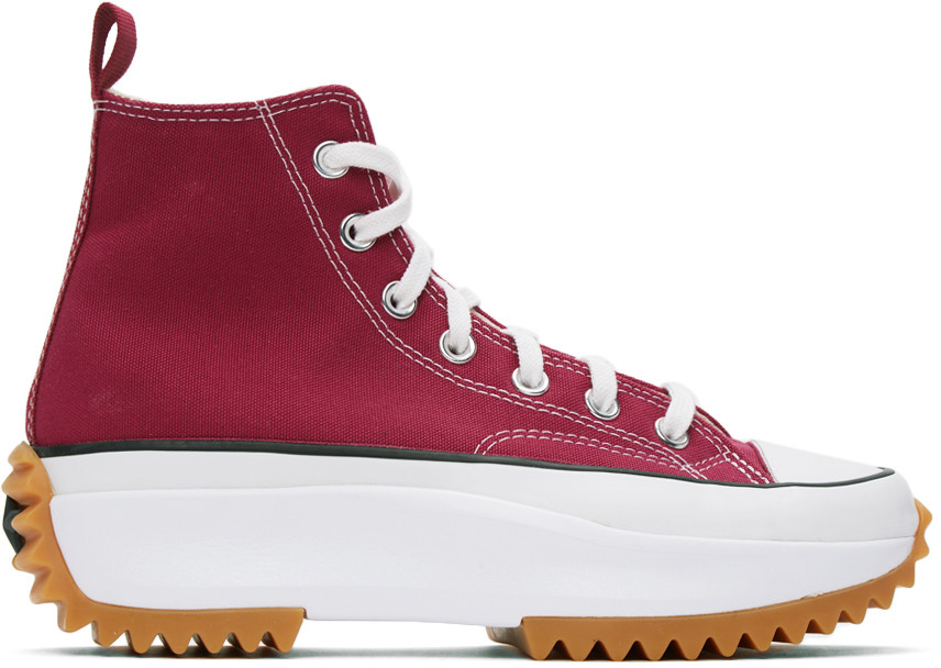 Pink Run Star Hike High Sneakers | SSENSE