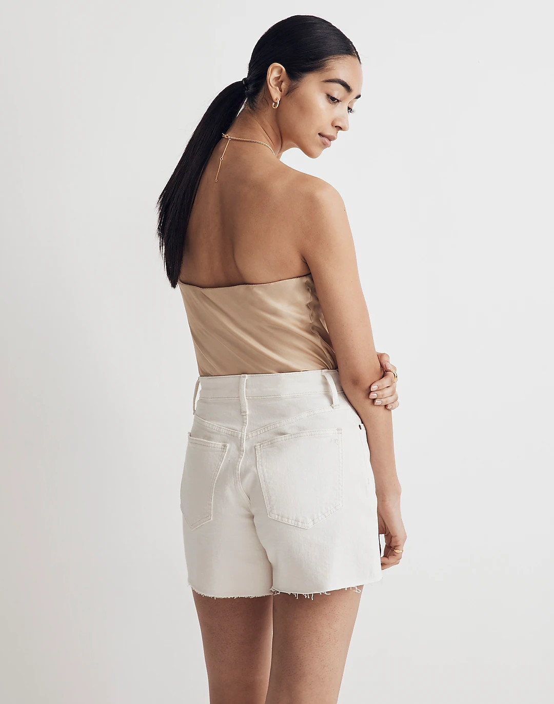 The Perfect Vintage Mid-Length Jean Short in Vintage Canvas | Madewell