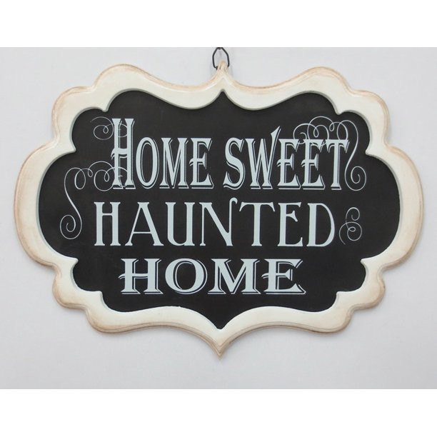 Way To Celebrate Halloween Wall Decor, Home Sweet Haunted Home - Walmart.com | Walmart (US)