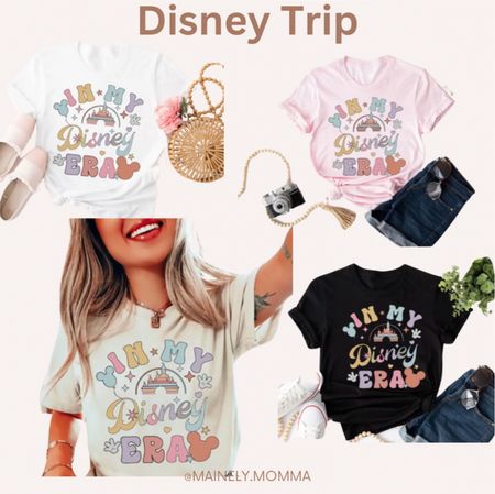 Disney trip shirts for mom
In my Disney era!

#disney #disneyvacation #disneyera #disneytrips #disneymom #mom #momoutfit #florida #california #waltdisneyworld #disneyland #outfit #ootd #tshirt #vacationoutfit #familyvacation #familytrip #trending #trends #etsy #etsyfinds #fashion #style #popular #bestseller #favorites 

#LTKtravel #LTKstyletip #LTKfamily