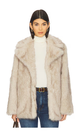 Kindra Coat in Natural | Revolve Clothing (Global)