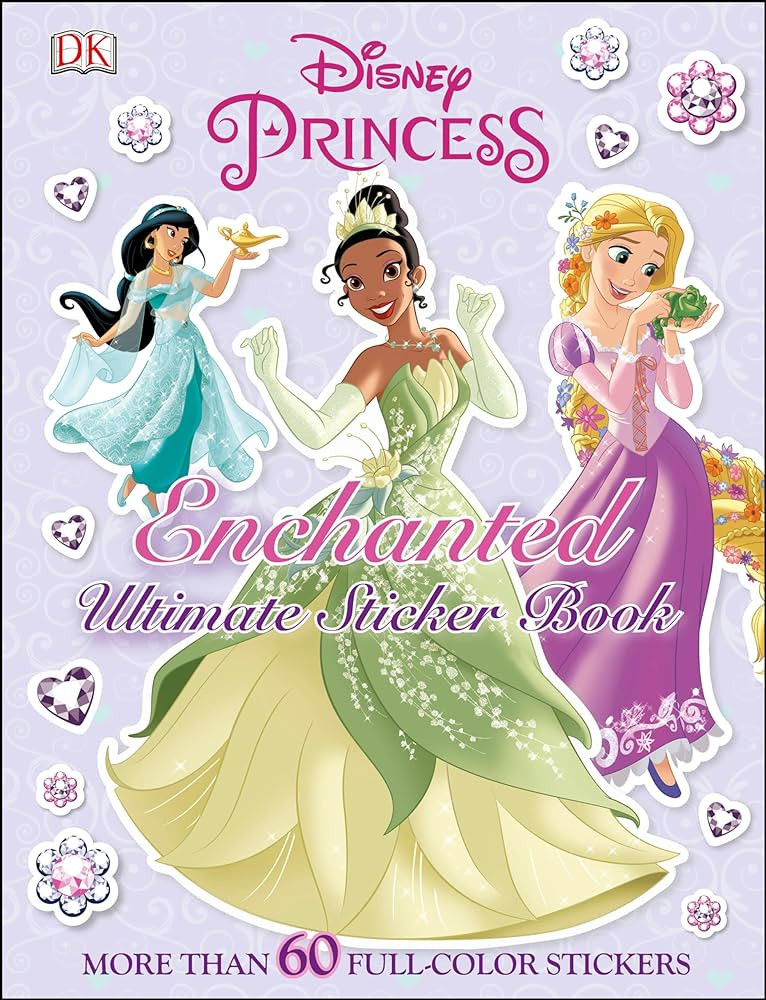 Ultimate Sticker Book: Disney Princess: Enchanted: More Than 60 Reusable Full-Color Stickers | Amazon (US)