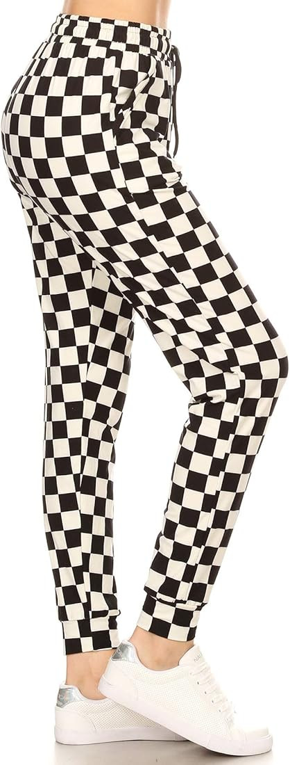 Leggings Depot Women's Relaxed-fit Jogger Track Cuff Sweatpants with Pockets for Yoga, Workout | Amazon (US)