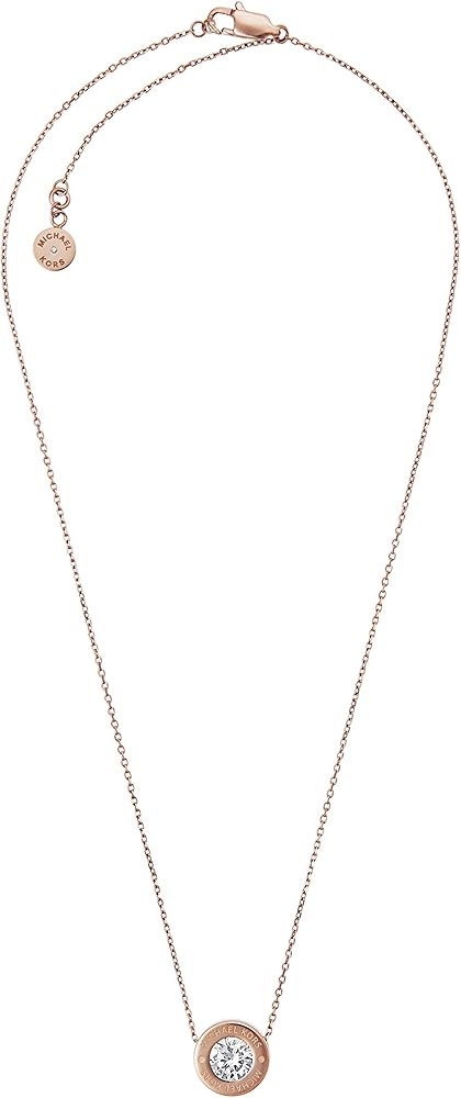 Michael Kors Rose Gold-Tone Necklace for Women; Necklaces for Women; Jewelry for Women | Amazon (US)