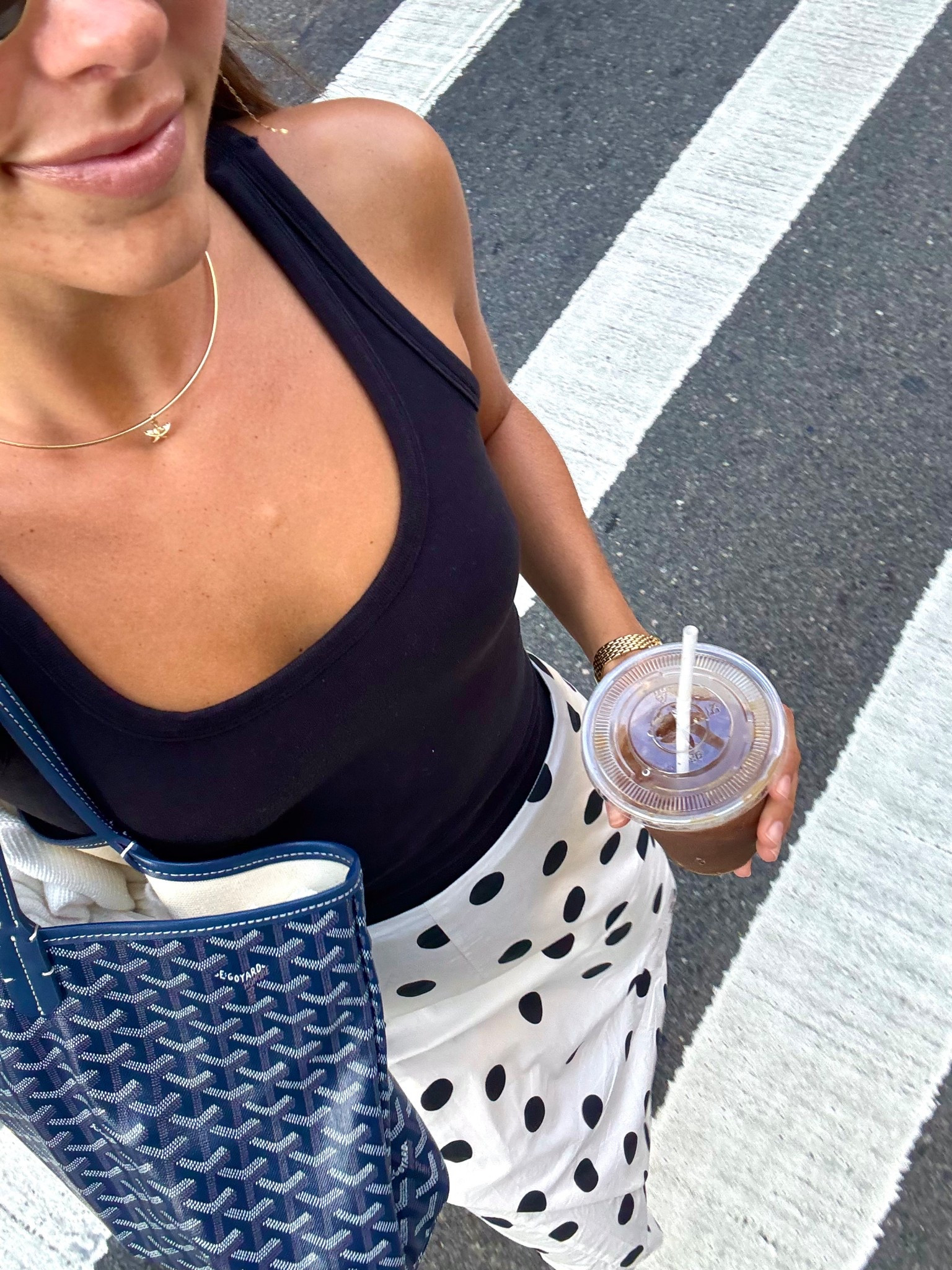 One of my best office looks so far. I’m wearing a 0 in this skirt! 