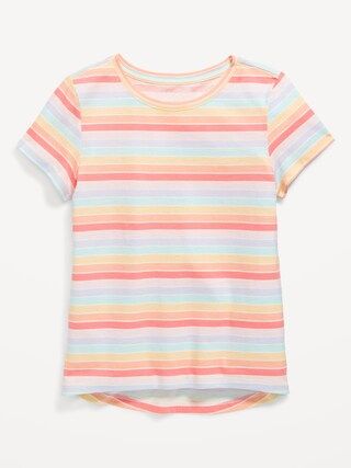Softest Short-Sleeve Printed T-Shirt for Girls | Old Navy (US)