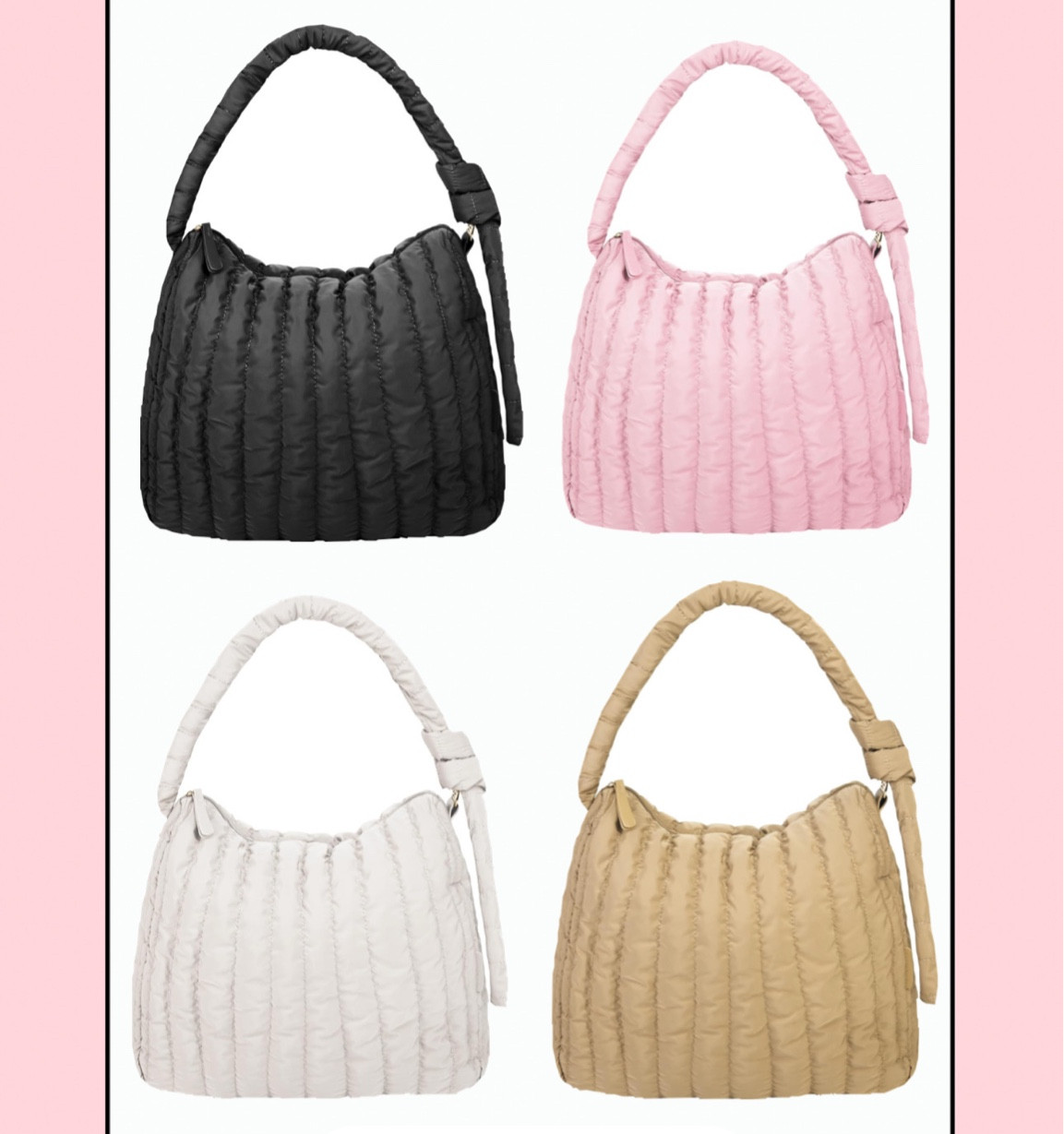 I love a puffer bag! It doesn’t hurt that it’s affordable too. 

Adjustable puffer shoulder bag from Amazon. 

#AmazonFind #2TodayFinds #pufferbag

#LTKFindsUnder50 #LTKTravel #LTKItBag