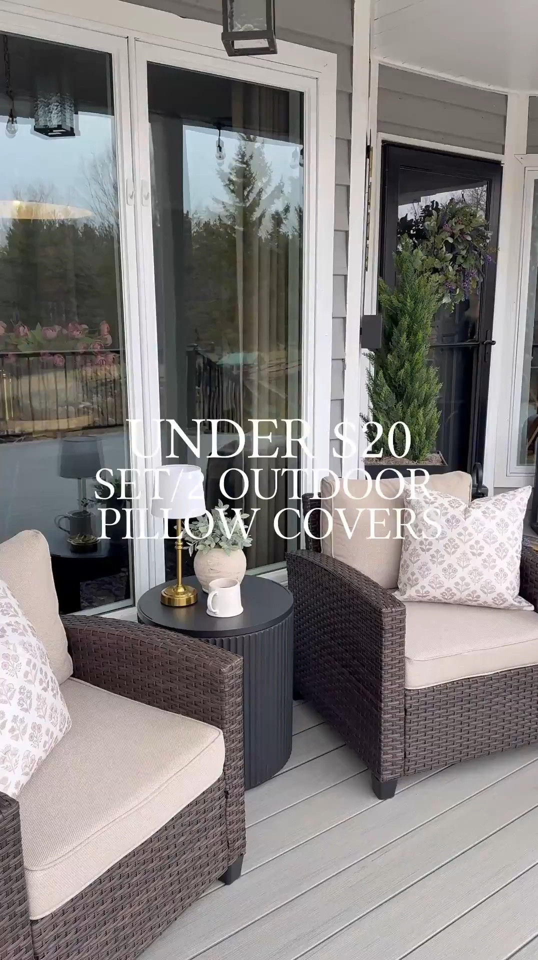 Neutral Outdoor Pillow Covers That Look High-End (Under $20)

Follow @farmtotablecreations on Instagram for more home finds and styling ideas 🤍

These Amazon’s Choice pillow covers are such an easy way to refresh your outdoor seating without spending a lot. The subtle neutral pattern adds the perfect amount of texture while still keeping everything looking clean, elevated, and pulled together.

#outdoorpillows #pillowcovers #patiofurniture #outdoorliving #amazonhome #neutraldecor



#LTKHome #LTKSeasonal #LTKSaleAlert