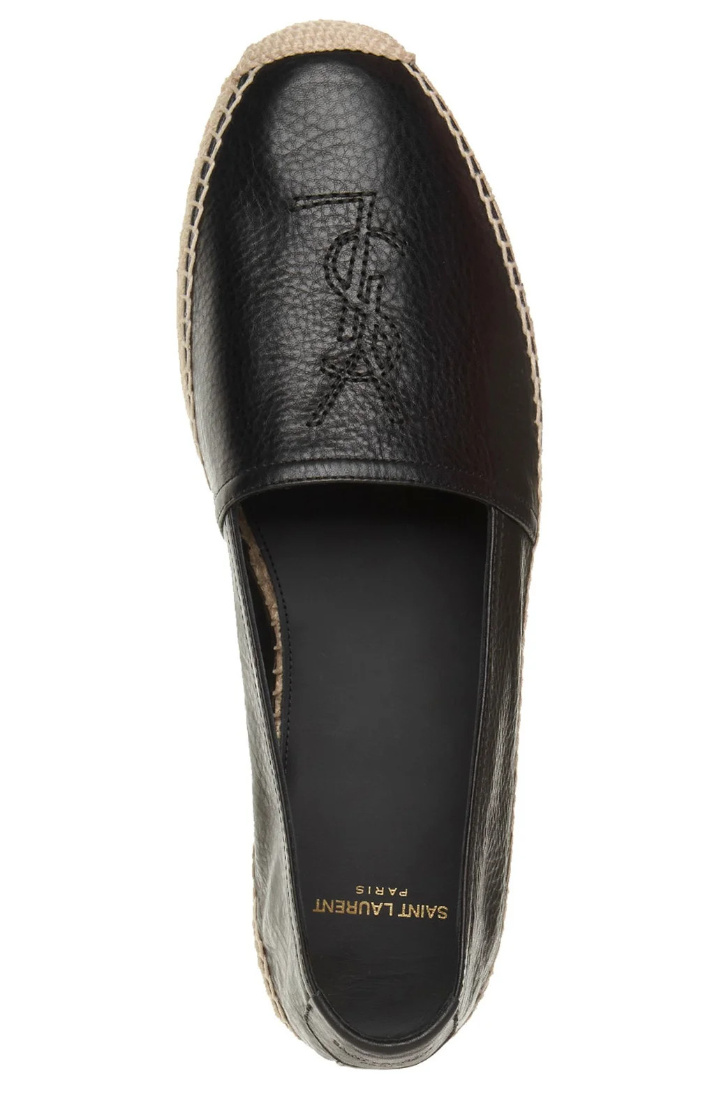 Saint Laurent Monogram Embroidered Espadrilles | Cettire Global