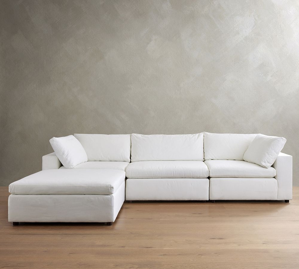 Dream Wide Arm Modular Chaise Sectional - Storage Available (129"–172") | Pottery Barn (US)