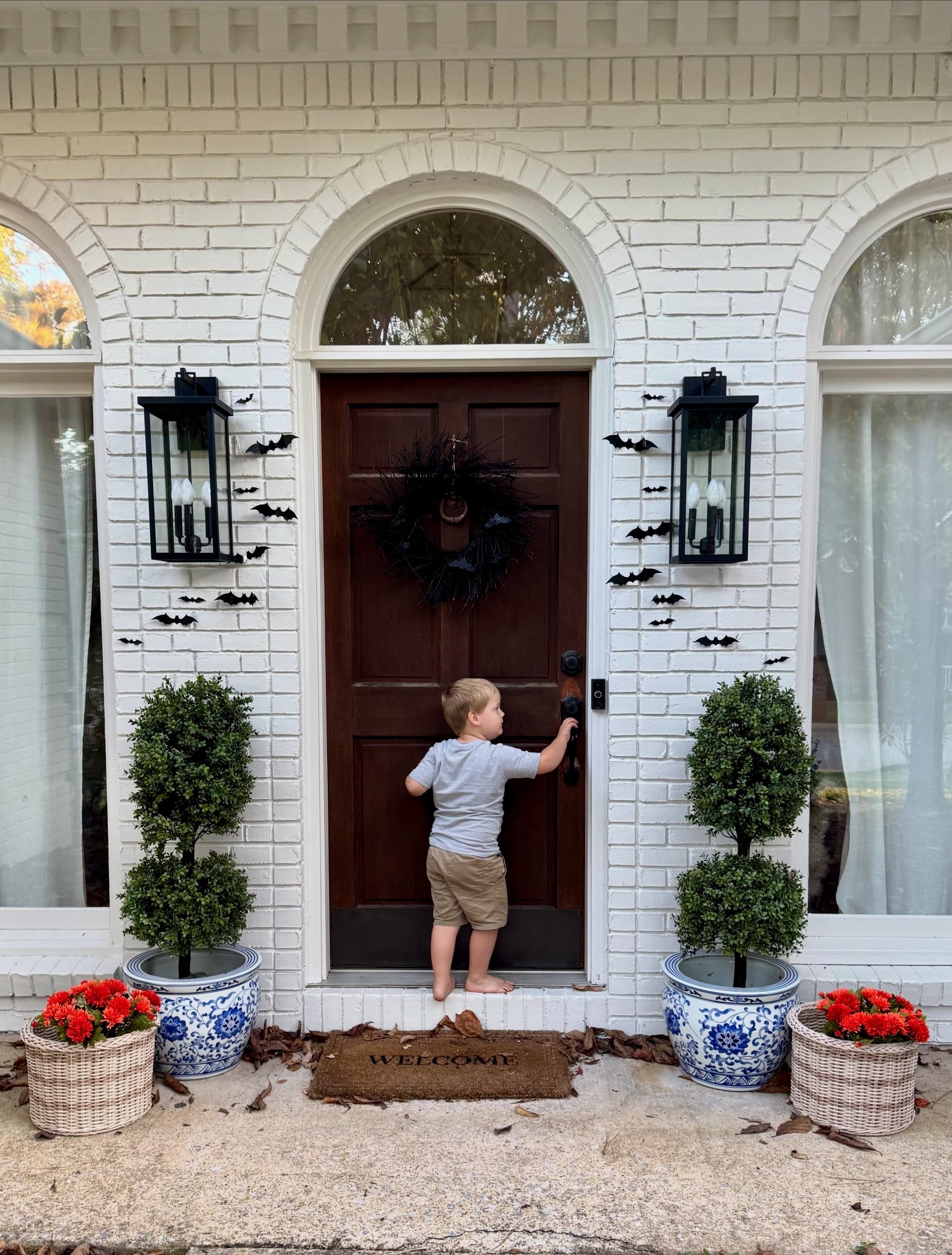 Spooky season but make it blue and white!

#LTKSeasonal #LTKHalloween #LTKHome