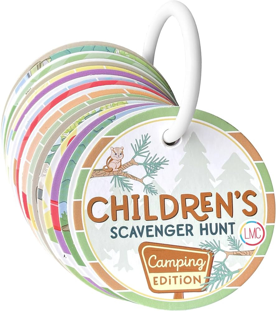 Children's Scavenger Hunt: Camping Edition | Toddler Activities | Outdoor Games for 2, 3 Year Old... | Amazon (US)