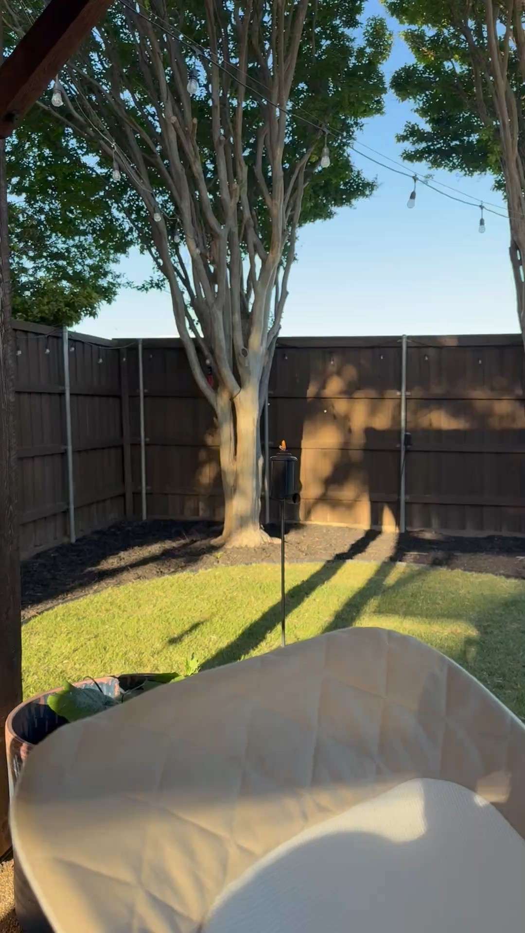 Citronella tiki torches are the key to keeping the mosquitoes away and enjoying your backyard!
