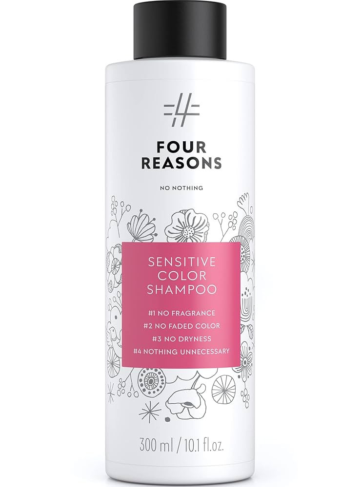 No nothing Sensitive shampoo for color treated hair - Fragrance Free - Hypoallergenic, Vegan, Par... | Amazon (US)