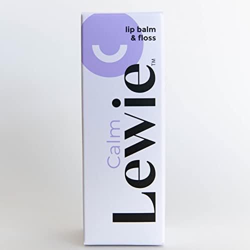 Lewie Floss & Gloss - 2-in-1 Dental Floss & Lip Balm Multipack - Bergamot Flavored Charcoal Denta... | Amazon (US)