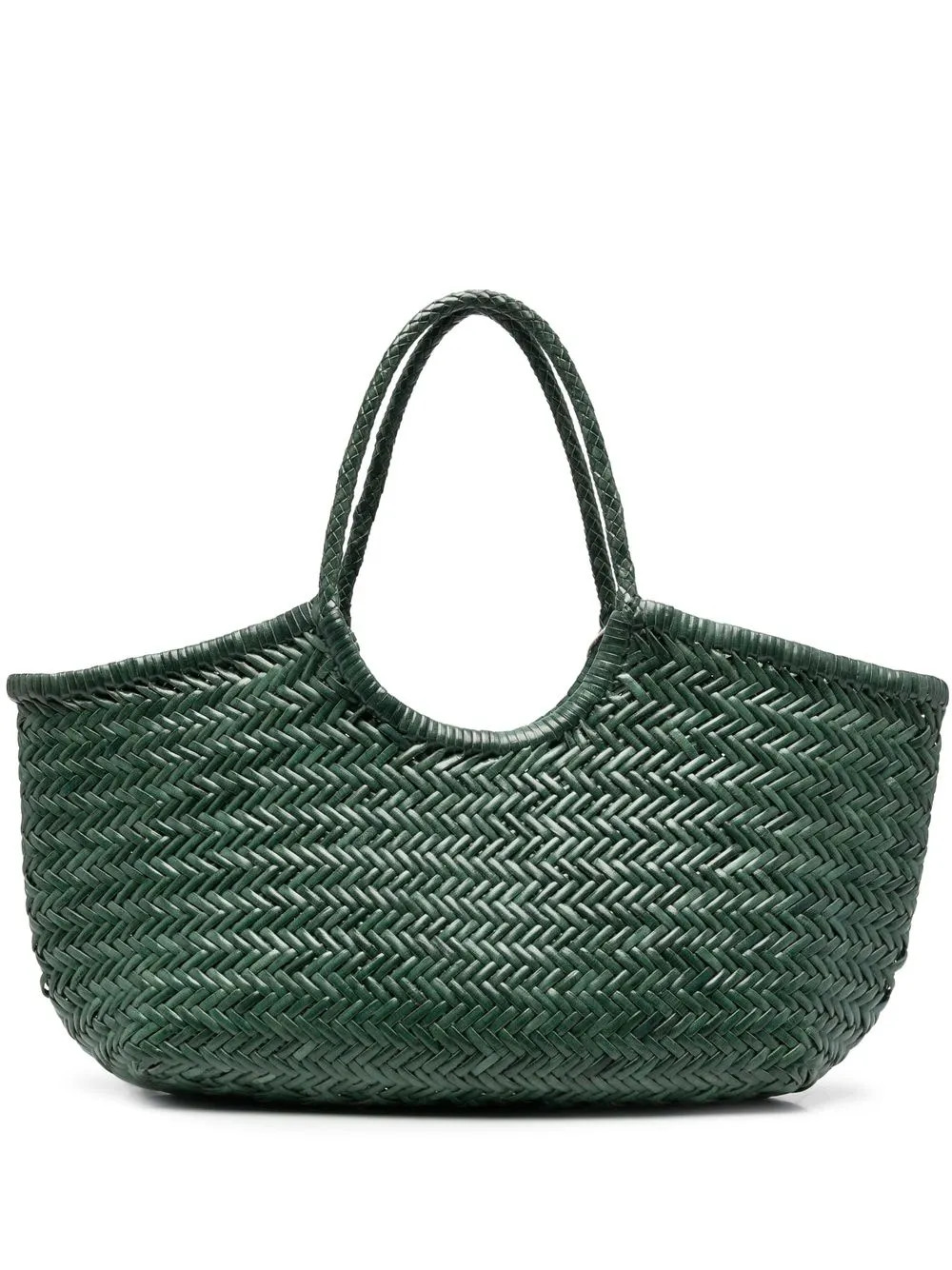 DRAGON DIFFUSION Nantucket Interwoven Leather Tote Bag - Farfetch | Farfetch Global