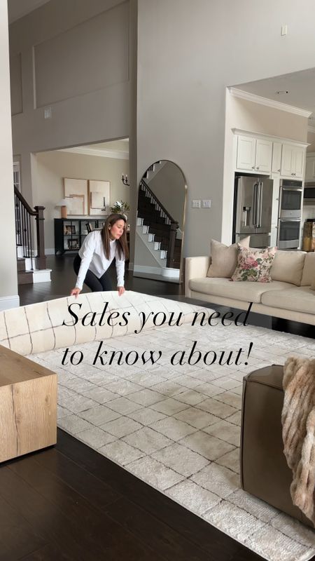 FAQ: console table is in the color weathered wheat. Scroll through the finishes to find it. 

Sales you need to know about! My rugs, my decker lamp, my living room
Sofa, my award winning console, my bar stools/ counter stools, and my affordable vases that look high end. 

#LTKHome #LTKSaleAlert #LTKVideo