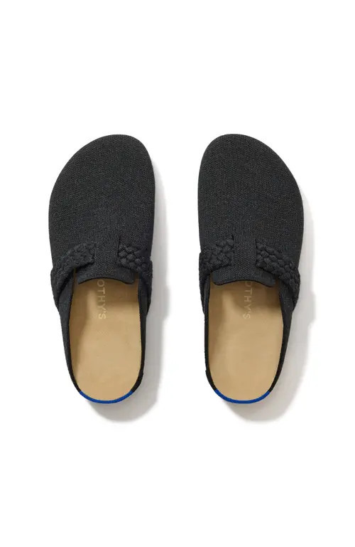 Rothy's The Braid Clog in Black at Nordstrom, Size 11 | Nordstrom