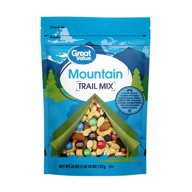 Great Value Mountain Trail Mix, 26 oz | Walmart (US)