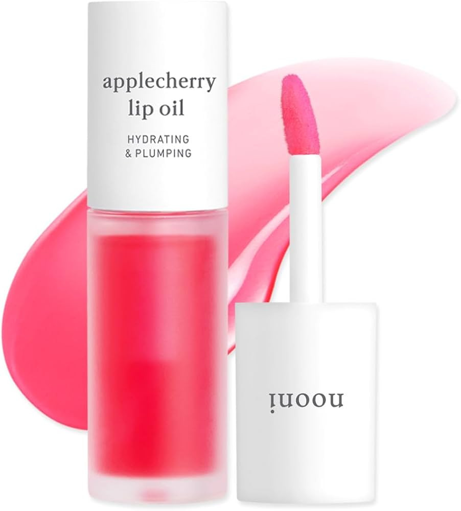 NOONI Korean Hydrating Lip Oil - Applecherry | Long-Lasting, Moisturizing, Plumping, Revitalizing... | Amazon (US)