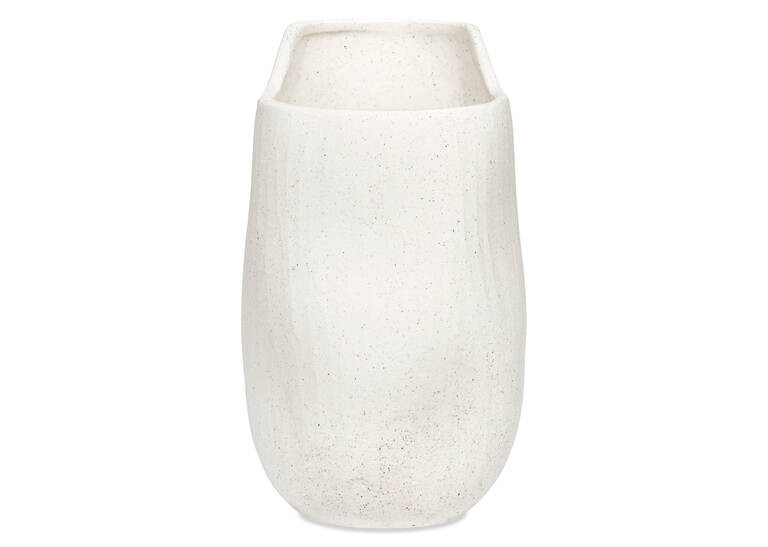 Amila Vase Short White | Urban Barn