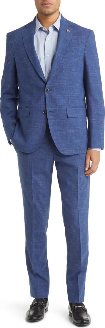 Ted Baker London Karl Plaid Soft Constructed Wool Suit | Nordstrom | Nordstrom