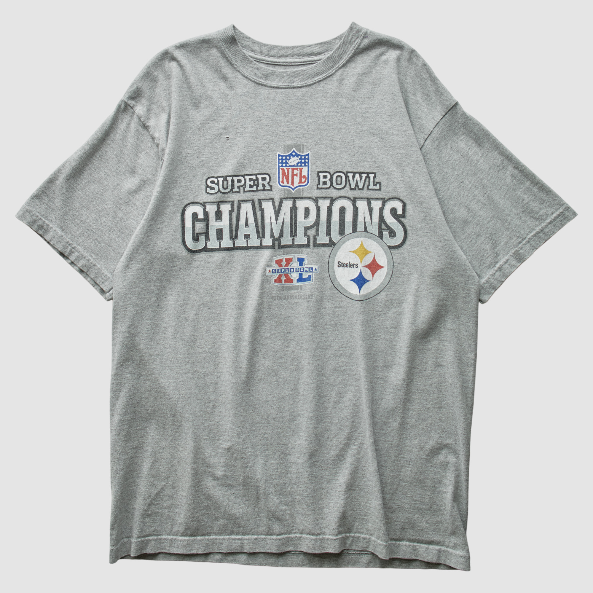 Pittsburgh Steelers 2005 T-Shirt - Gray - M by Fanatics Real Vintage | Fanatics